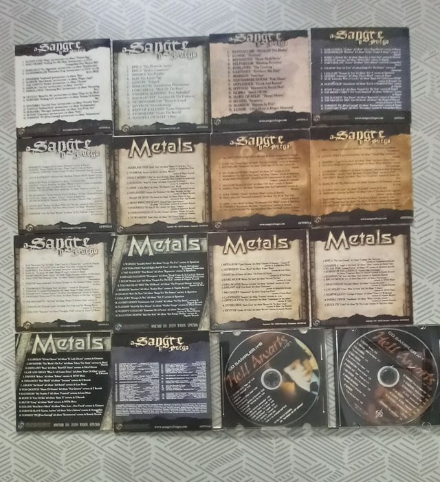CDs promocionales varias revistas. 52 CD's