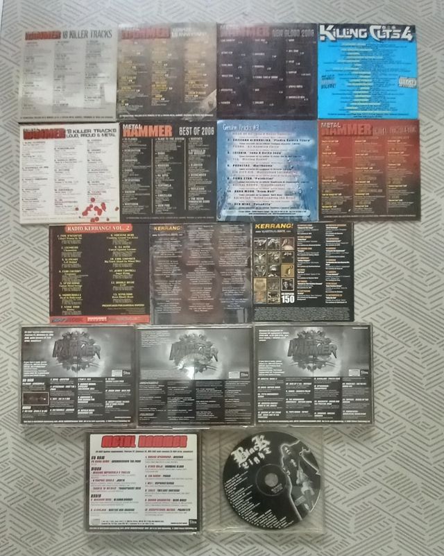 CDs promocionales varias revistas. 52 CD's