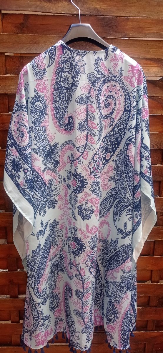 Caftán estampado floral