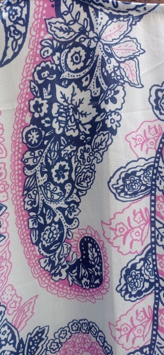 Caftán estampado floral