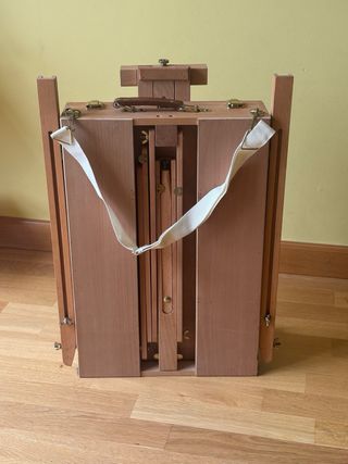 Caballete de Pintura Plegable Madera