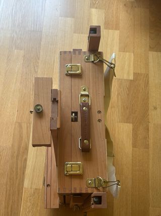 Caballete de Pintura Plegable Madera