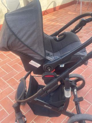 Carrito de bebé Beloved gris