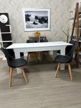 Mesa de comedor con 6 sillas