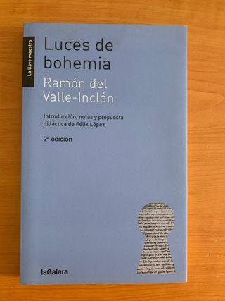 Libro Luces de bohemia