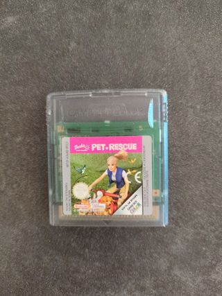 Barbie Pet Rescue Game Boy Color
