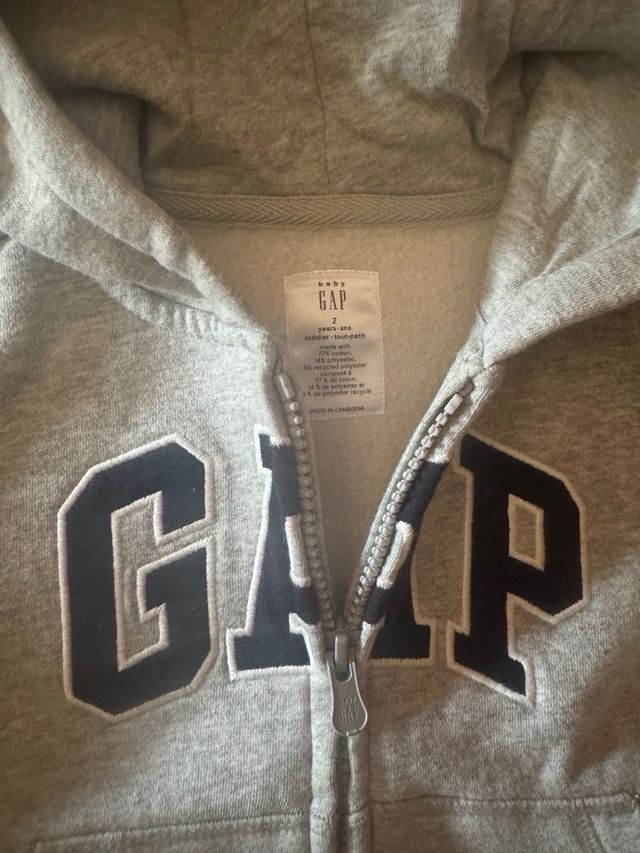 Sudadera Gap Gris 2 Años