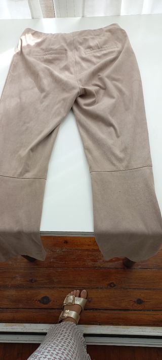 Pantalones Seductive Beige Oscuro
