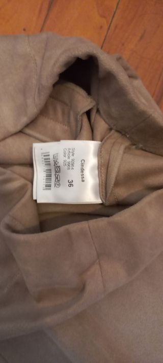 Pantalones Seductive Beige Oscuro