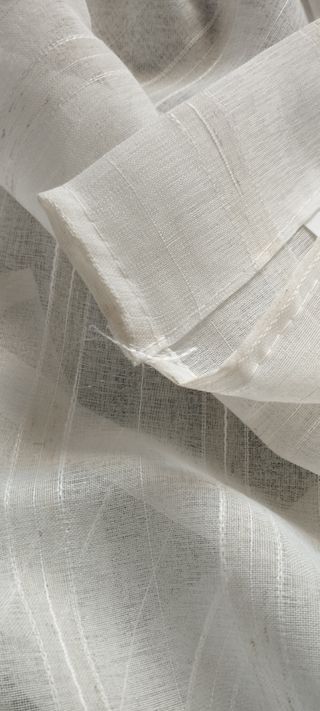 Cortina Visillo Rayas beis