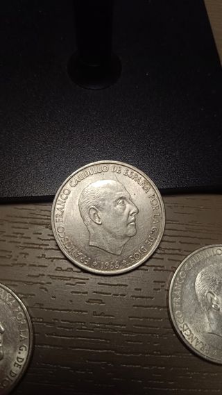 Moneda de Plata 100 pesetas Franco Caudillo de Esp