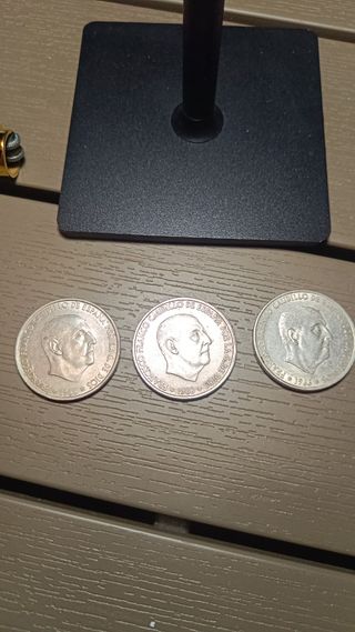 Moneda de Plata 100 pesetas Franco Caudillo de Esp