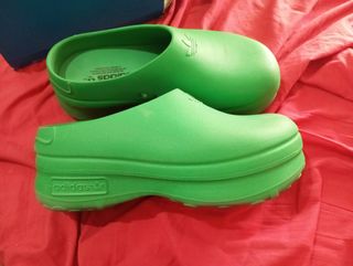 Zuecos Adidas Verdes