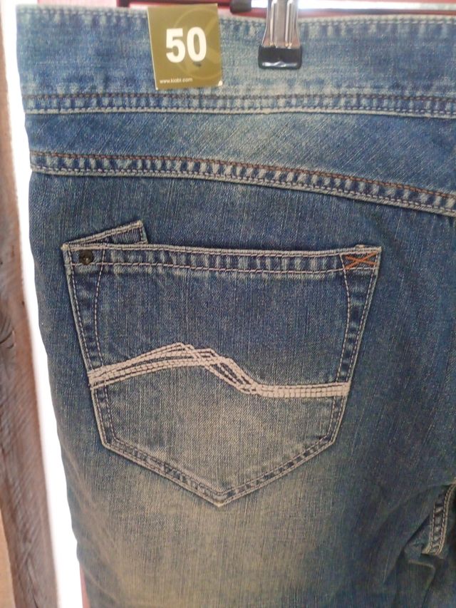 Pantalón vaquero hombre azul