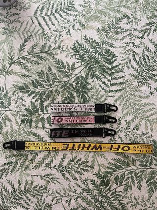 Llaveros Off-White (4 unidades) 