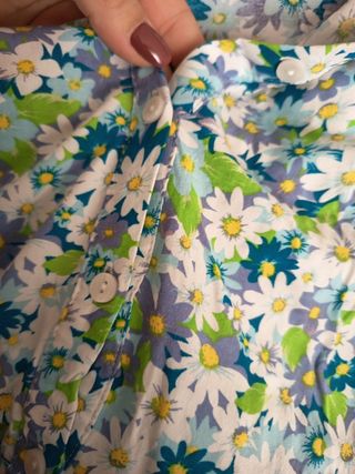 Camisa floral multicolor