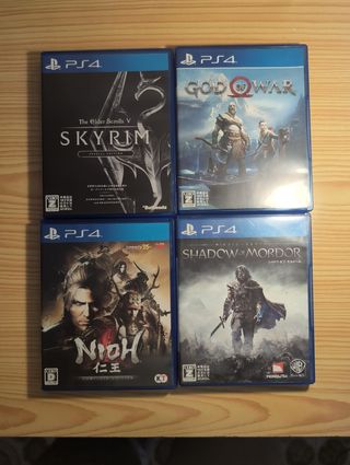 Juegos PS4 NTSC-J 