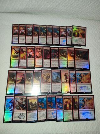 Lotto 655 Carte Magic The Gathering Foil