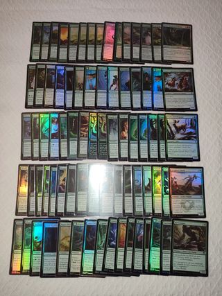 Lotto 655 Carte Magic The Gathering Foil