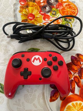 Mando Nintendo Switch Rojo Mario