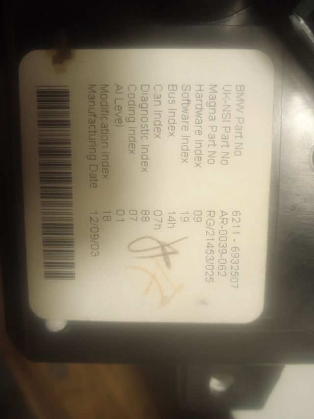 Velocímetro Mini Cooper R50