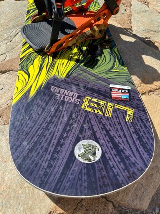 Tabla Snow LibTech Skate Banana BTX y fijaciones 