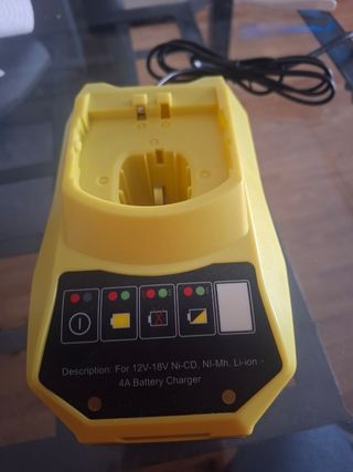 Cargador Batería Taladro 12-18V