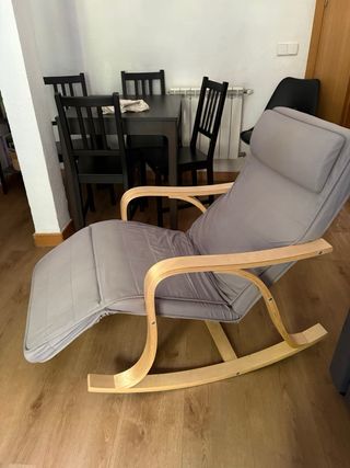 Mecedora lactancia tipo Ikea Poäng