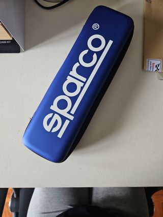 Reloj Sparco analógico rojo
