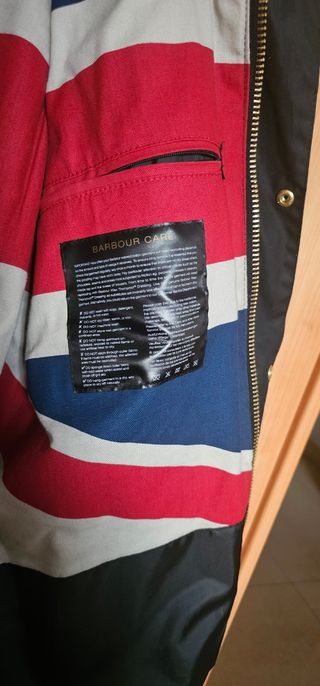 Chaqueta Barbour International Negra