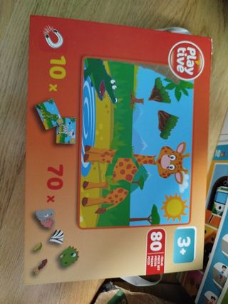 Juego magnético Play Tive animales 80 piezas