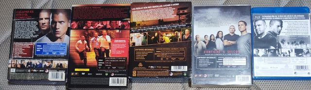Pack Prison Break DVD y Blu-ray