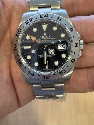 Rolex Explorer II 216570 Negro