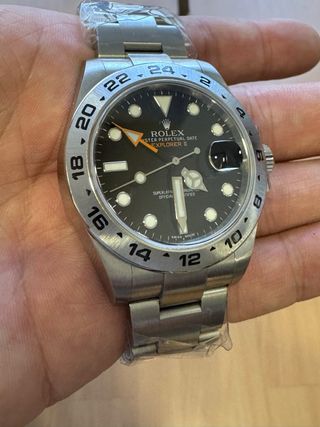 Rolex Explorer II 216570 Negro