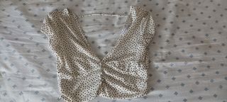 Top verde Pull&Bear