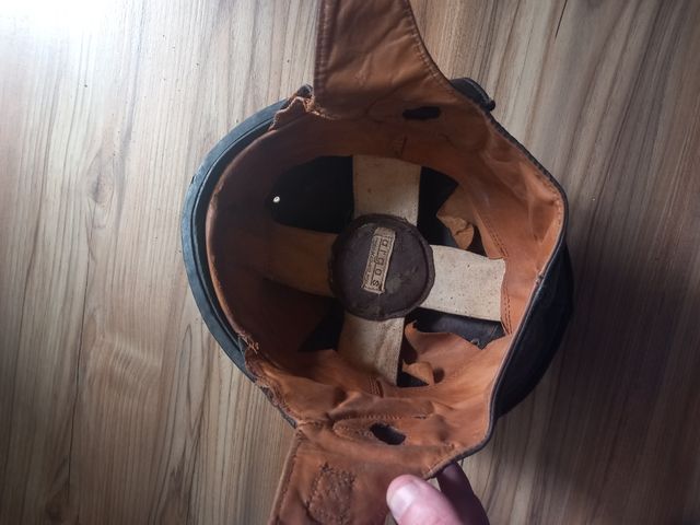 Casco de moto vintage