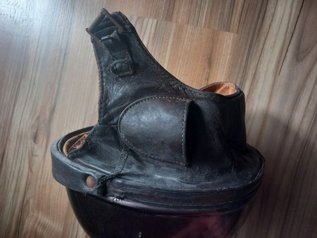 Casco de moto vintage