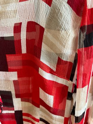 Camisa estampada manga larga