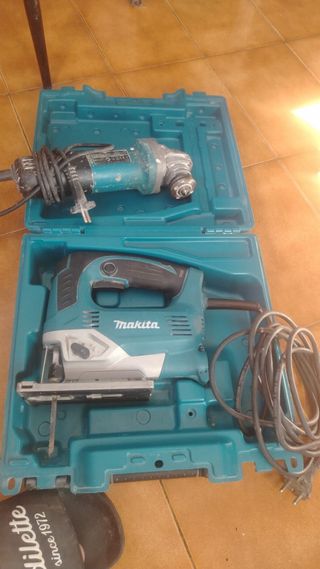 Sierra Caladora y Radial Makita