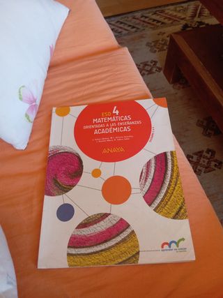 Libro de matemáticas 