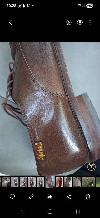Calzado Martinelli Hombre Talla 43 Marrón
