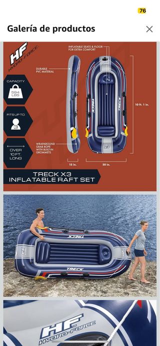 Barco inflable HF Hydro-Force