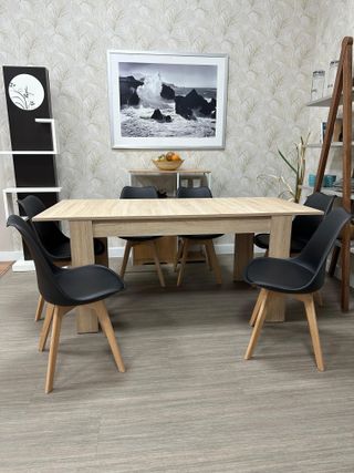 Mesa de comedor y 6 sillas nuevas