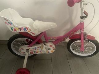 Bicicleta infantil rosa 4-7 años