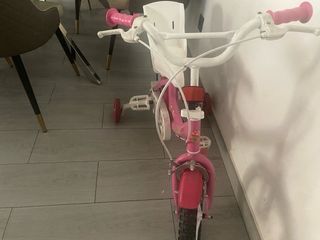 Bicicleta infantil rosa 4-7 años