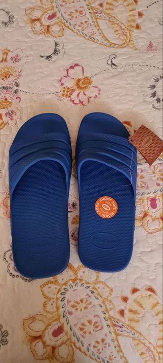 Chanclas Havaianas Azules Talla 41-42 Nuevas