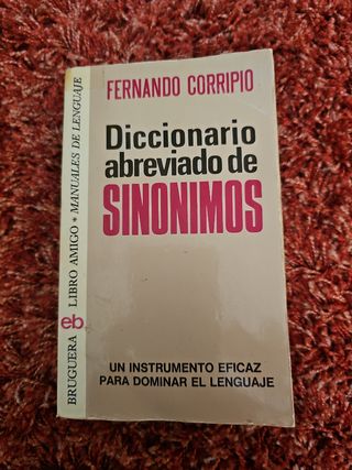 Diccionario abreviado de Sinónimos