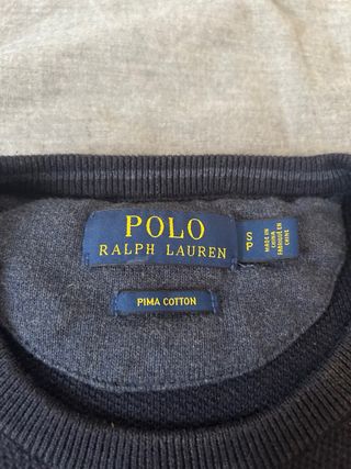 Jersey Polo Ralph Lauren Azul Marino Talla S