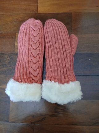 Manoplas de invierno para mujer