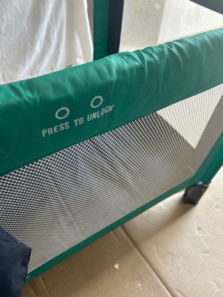 Cuna de viaje plegable para bebé